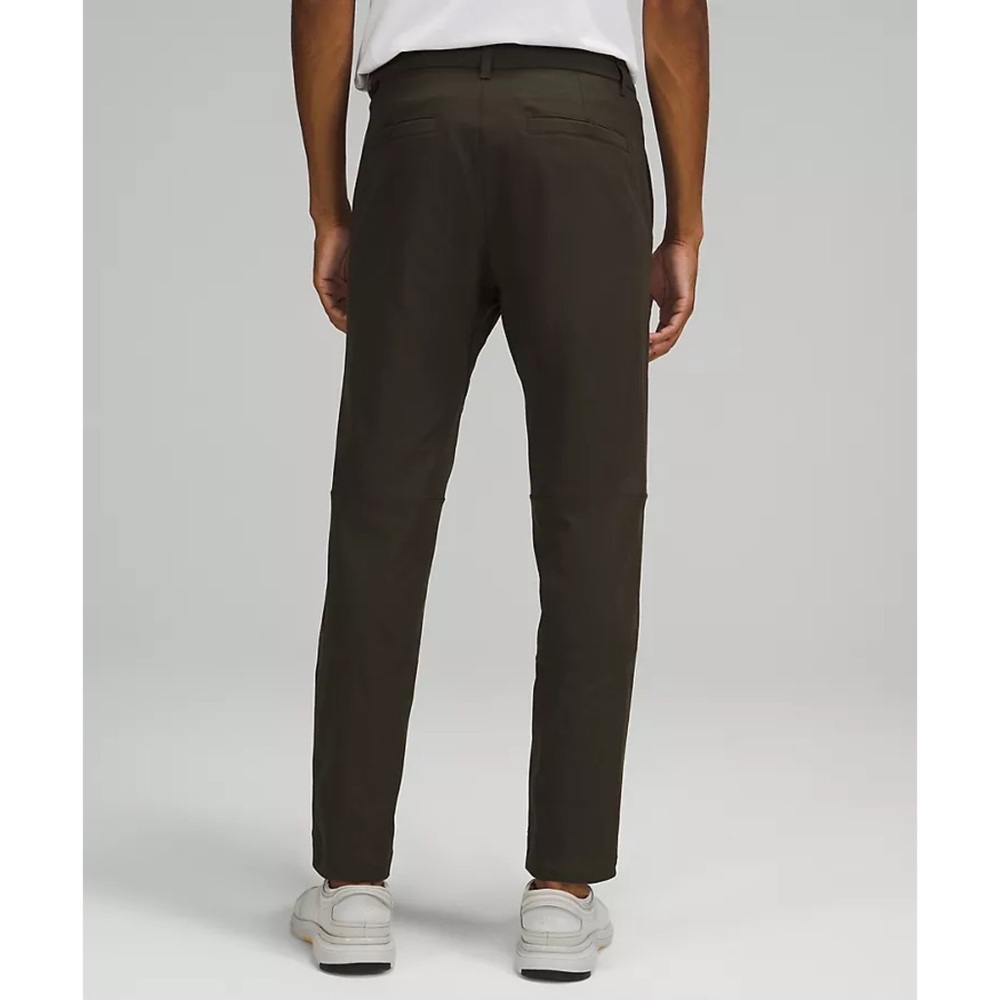 lululemon athletica Commission Slim-Fit Pant 30”L Warpstreme - Darks Olive - Picture 2 of 9
